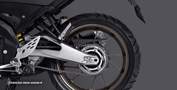 Tampilan Samping Vixion 155 Terbaru