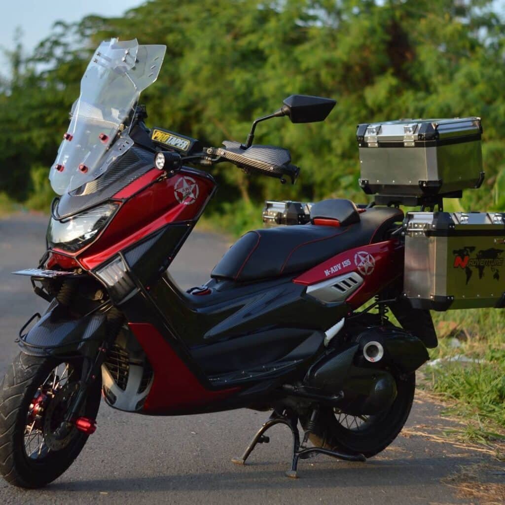 Tips Modifikasi NMAX Kamu Agar Tampil Makin Keren 4 nmax modifikasi touring