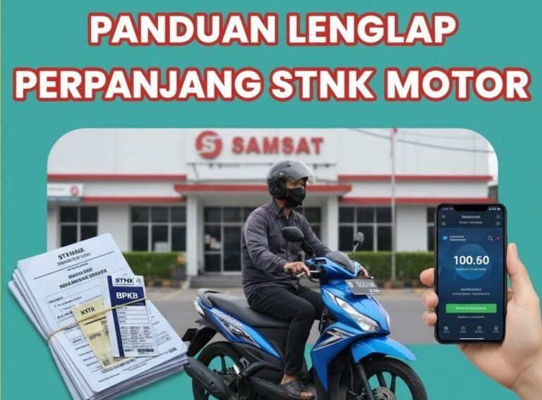 Syarat Perpanjang STNK Motor